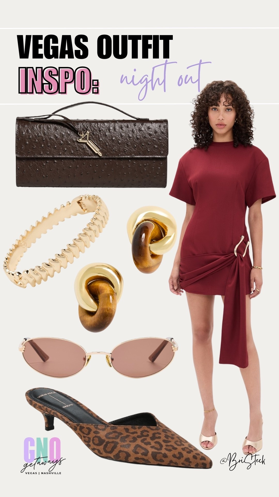 Your next night out look is right here! This dress is under $100 and so cool. Add a statement kitten heel, some classic accessories and then you are ready for the night! 🤌🏼

#shopbop #nightout #nightoutlook #ootd #nightoutdress #vegas #laavegas #girlstrip #clutch #kittenheel #animalprint

#LTKItBag #LTKStyleTip #LTKShoeCrush