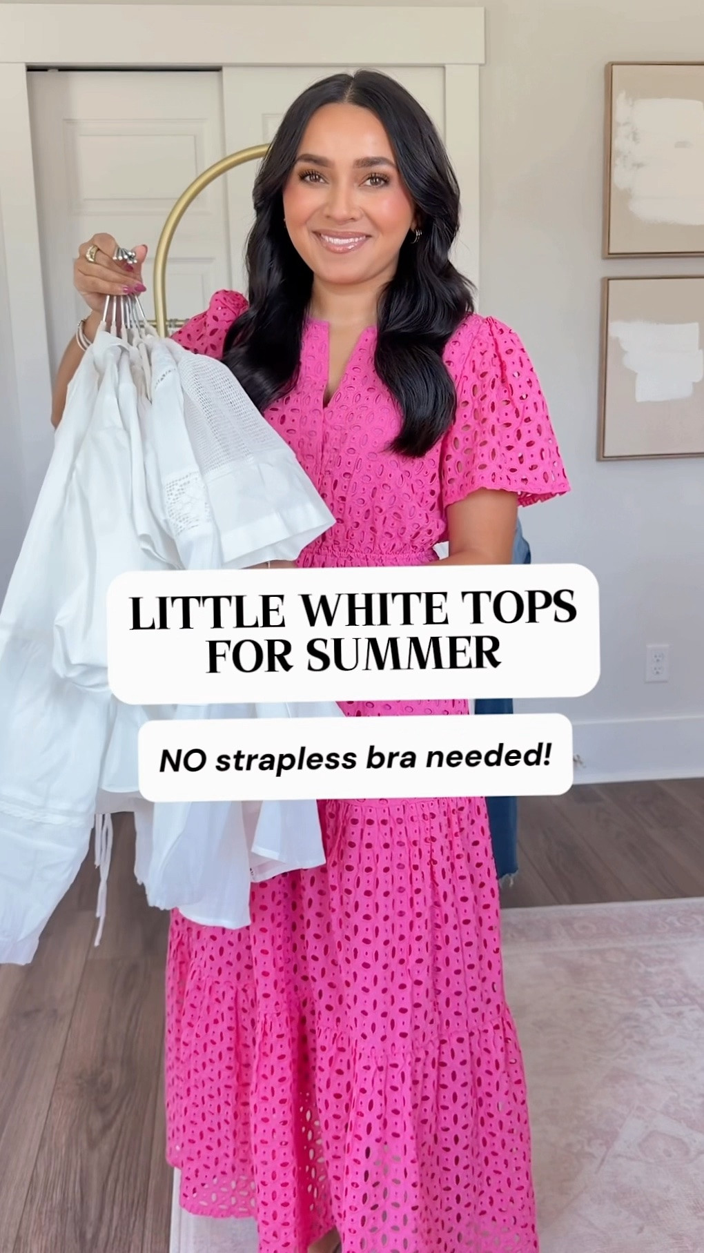 White summer tops - no strapless bra needed!
For reference: I’m 5’0, petite, 32b bra size, and 2/26 in bottoms, pear shaped. 
*Everything I share is unaltered! TTS means true to size. Between size 5-6.5 in shoes

I’m wearing the smallest size in all tops except the button down short sleeve peplum top, I sized up to a size 2!
Denim shorts size 26 TTS
Gold sandals size 5 TTS

#LTKSaleAlert #LTKPetite #LTKootd