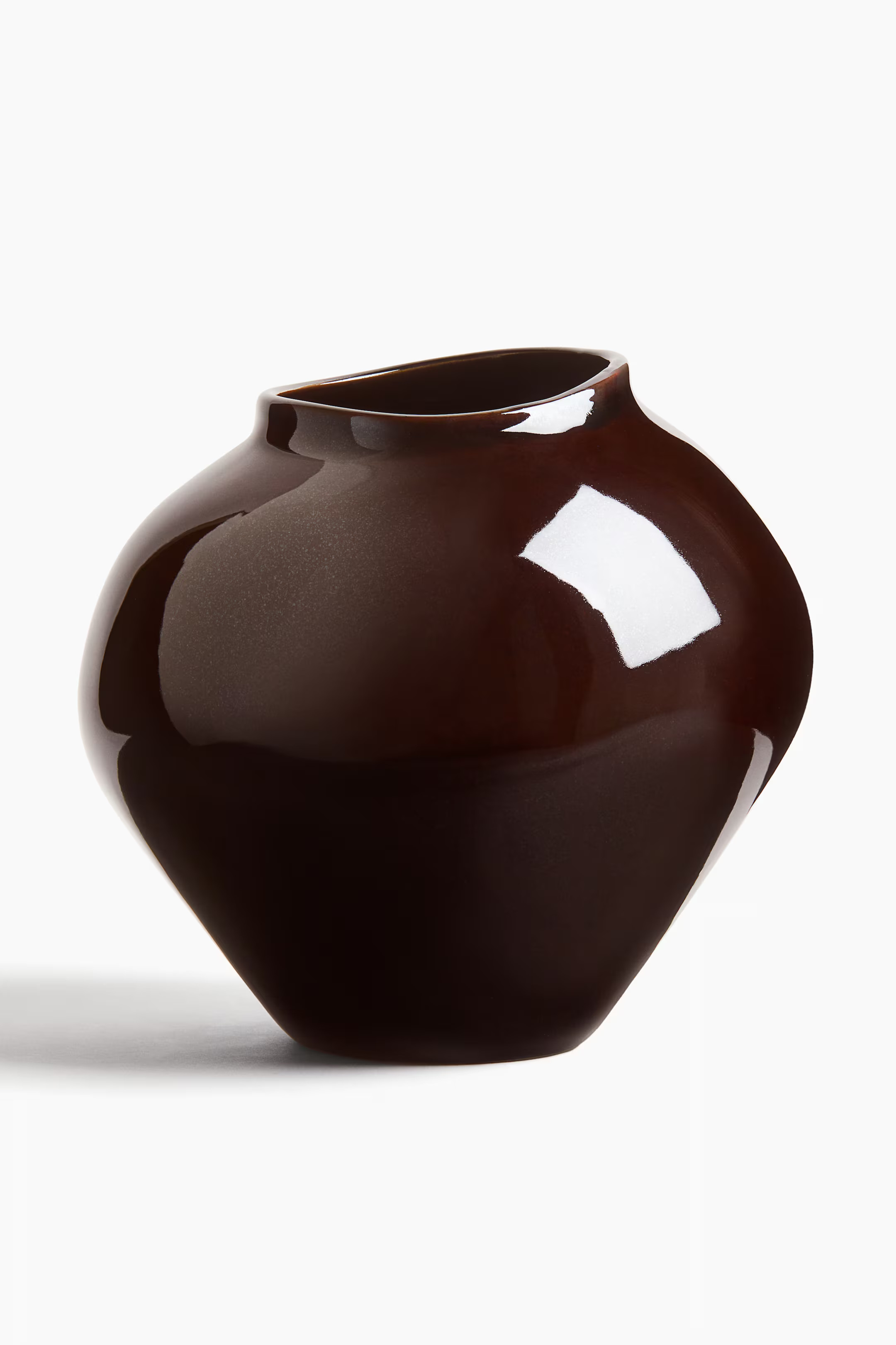 Large Irregular Stoneware Vase | H&M (US + CA)