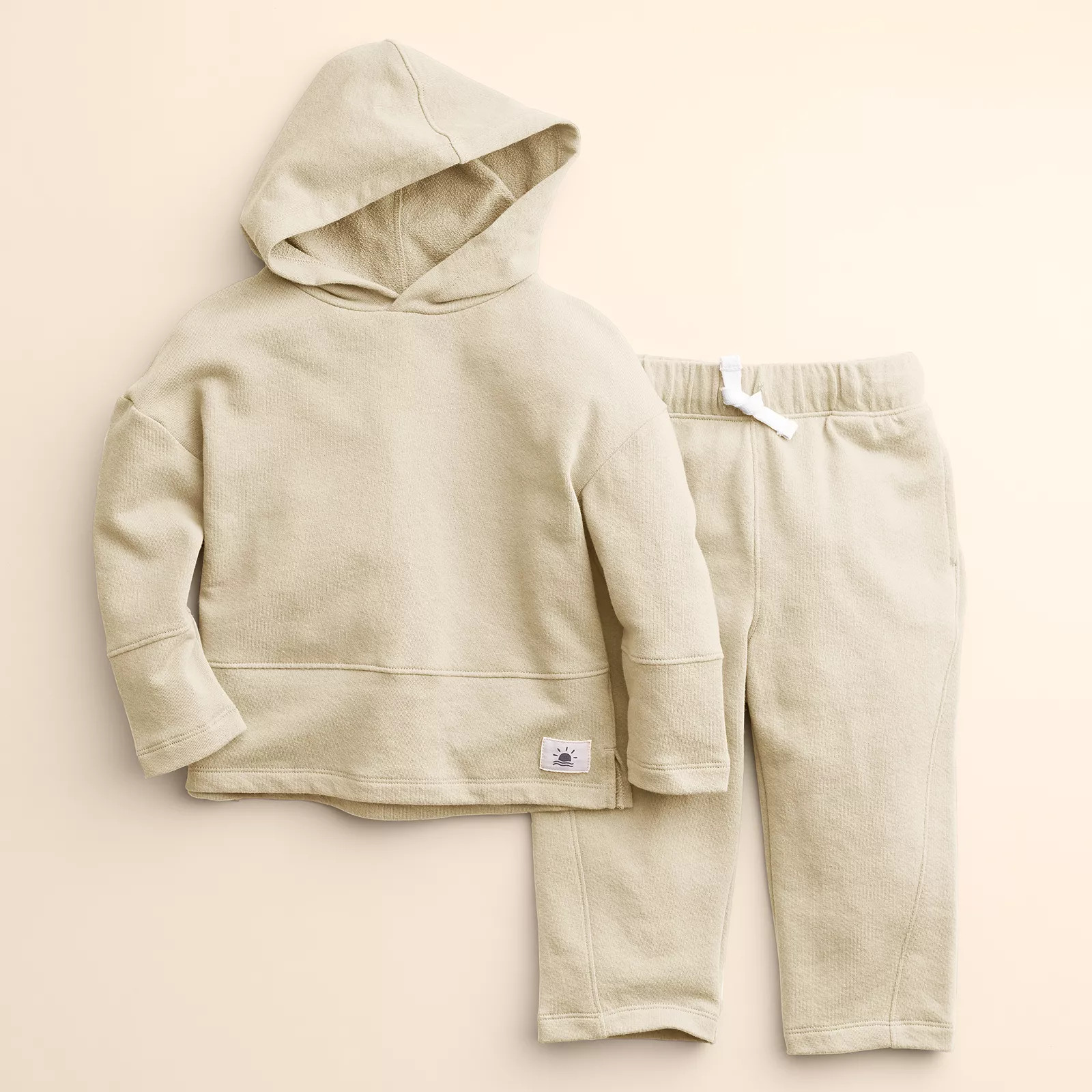 Baby & Toddler Little Co. by Lauren Conrad Organic Hooded Pullover & Pants Set | Kohl's