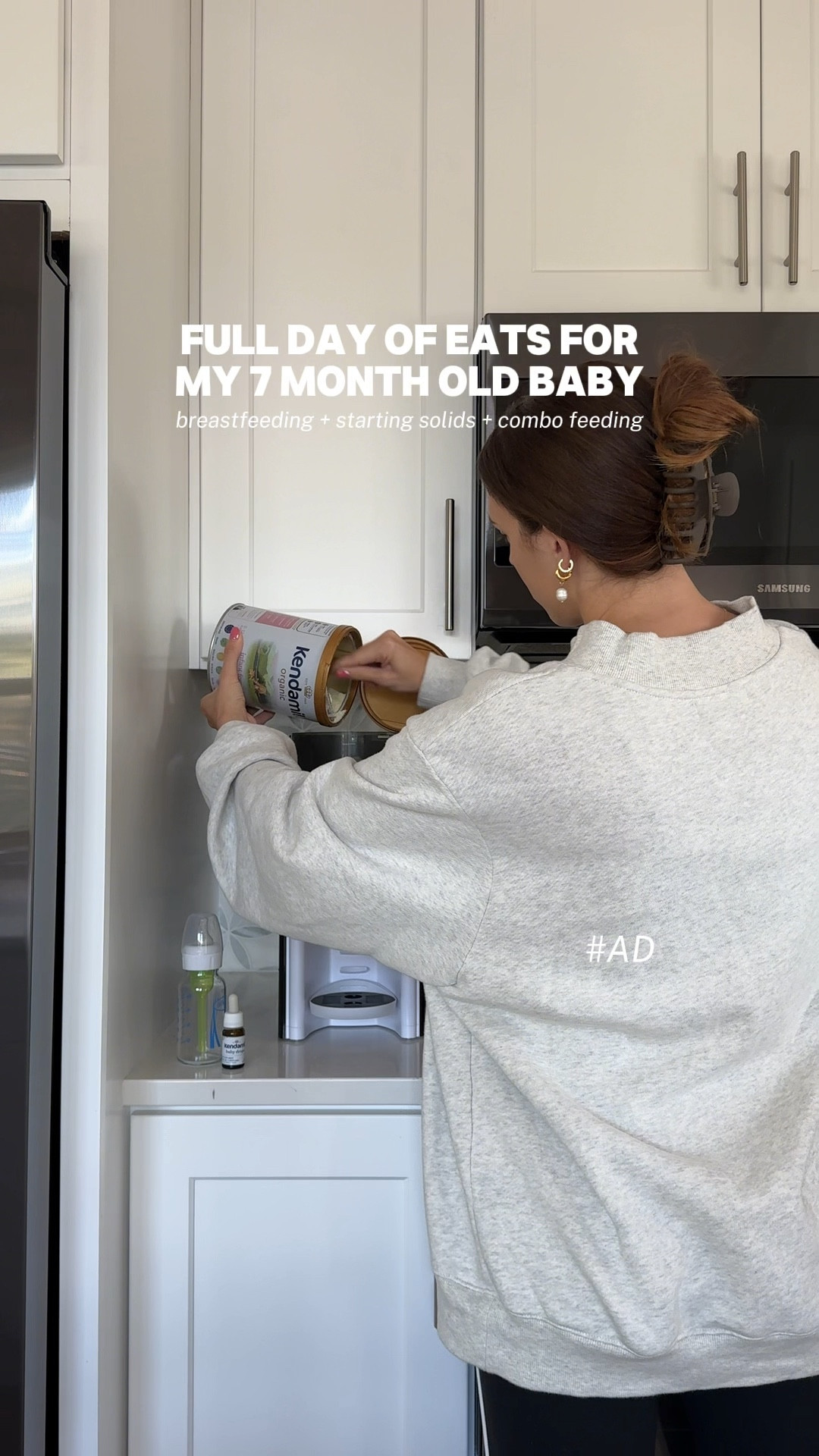 #ad I can’t believe we’re already starting solids🥹🍓 (kinda scary sometimes but also so much fun!!) ending every day with her night time bottle using our favorites: @babybrezza @drbrowns @kendamil.usa @Target  #BabyBrezza #MyDrBrownsBaby #KendamilPartner 

#LTKBaby #LTKdayinmylife #LTKmomlife