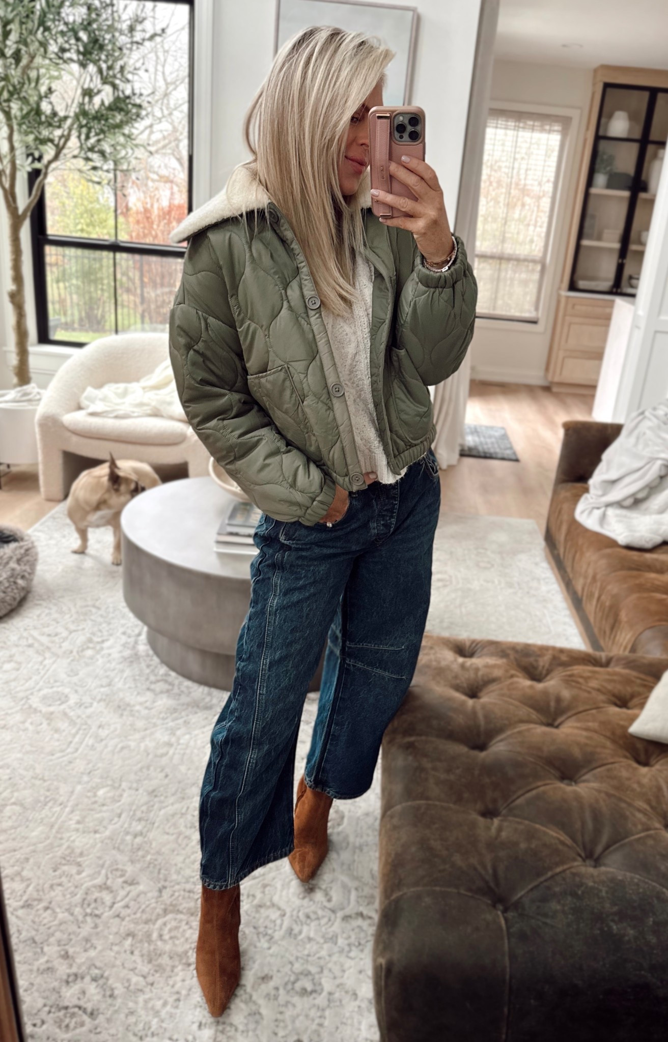 Wearing smalls
Jeans 27 




#LTKSeasonal #LTKFindsUnder50 #LTKHome