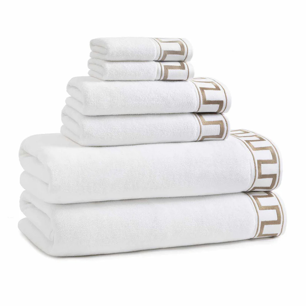 Greek Key Towels | Kassatex