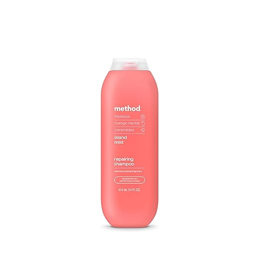Method Repairing Shampoo, Island Mist, Hibiscus + Mango Nectar + Passion Fruit notes, 14oz | Amazon (US)