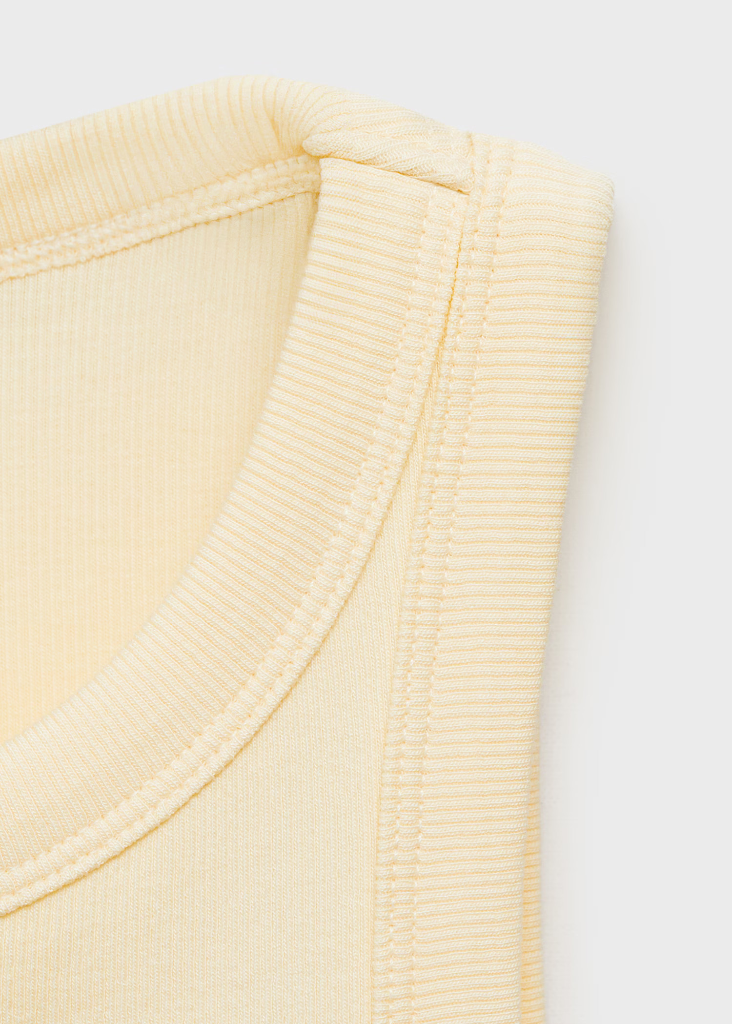 Ribbed cotton-blend top - Women | MANGO USA | Mango (US/MX/AU)