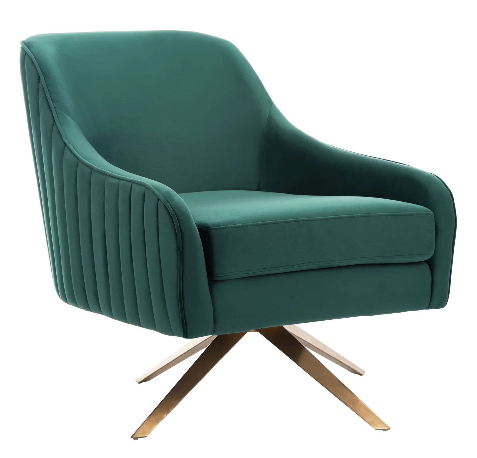 Skye Upholstered Swivel Armchair | Wayfair Professional