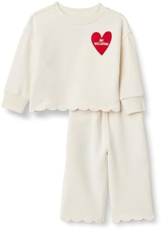 Amazon Essentials x Sofia Grainge Toddlers and Baby Girls' French Terry Pant and Top Set | Amazon (US)