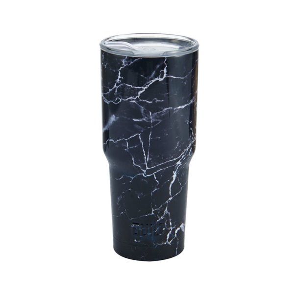 Built 30-ounce Double Wall Stainless Steel Tumbler, Black Marble | Walmart (US)