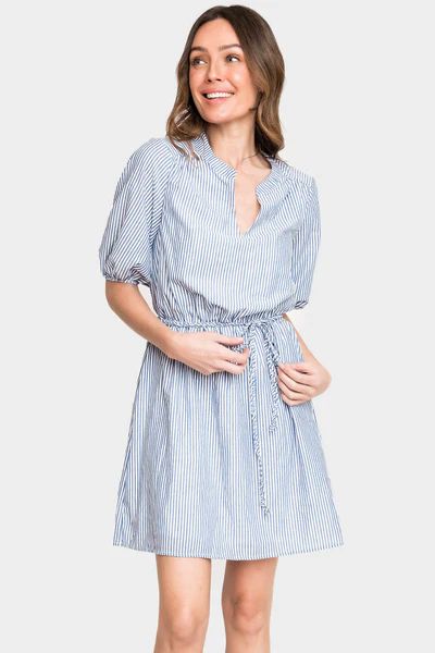 Day Trip Dress With Braided Belt | Gibson