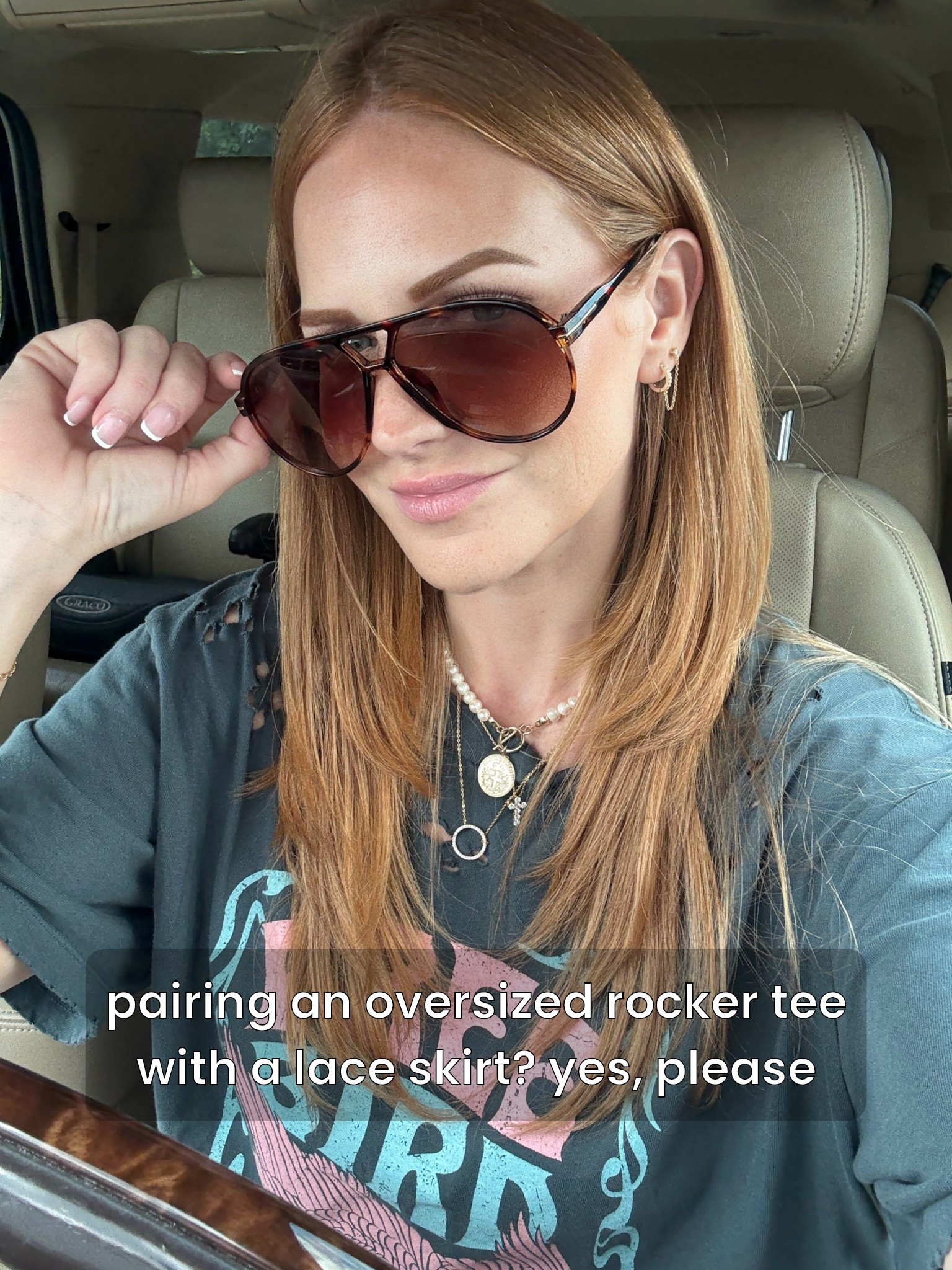 Linking this outfit because it’s casual, but a cute pairing—something different to run errands in. And you can easily throw on boots in the fall. 🍂👢

Don’t forget the necklace stack. 

Casual outfit | Transition outfit | Casual skirt outfit | Casual fall outfit

#LTKSaleAlert #LTKStyleTip #LTKFindsUnder50