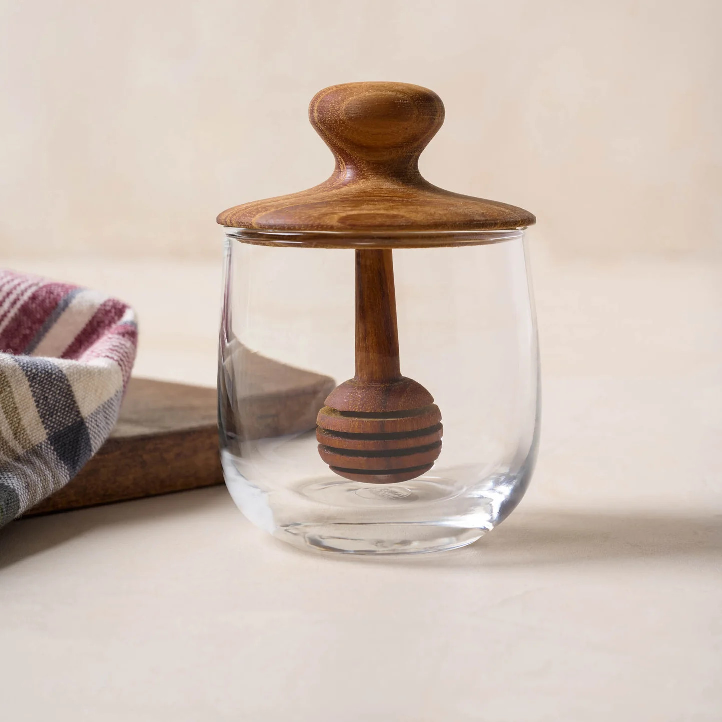 Honey Dipper Lidded Jar | Magnolia | Magnolia