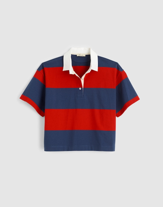 Boxy Rugby Polo | Madewell