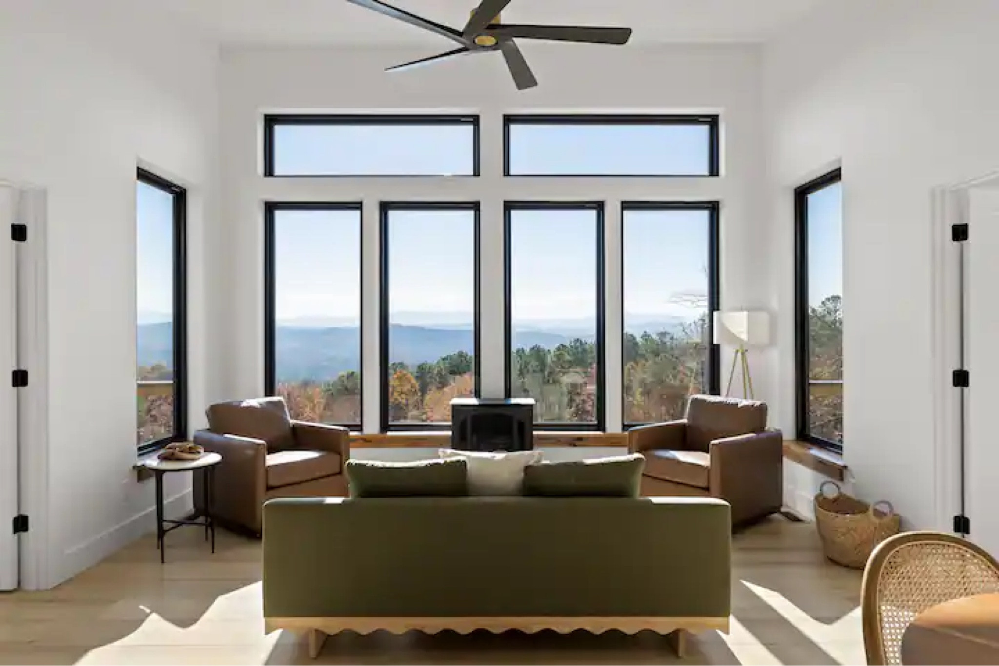 New build living room couch Airbnb interior design scallop 

#LTKFallSale #LTKHome #LTKSeasonal