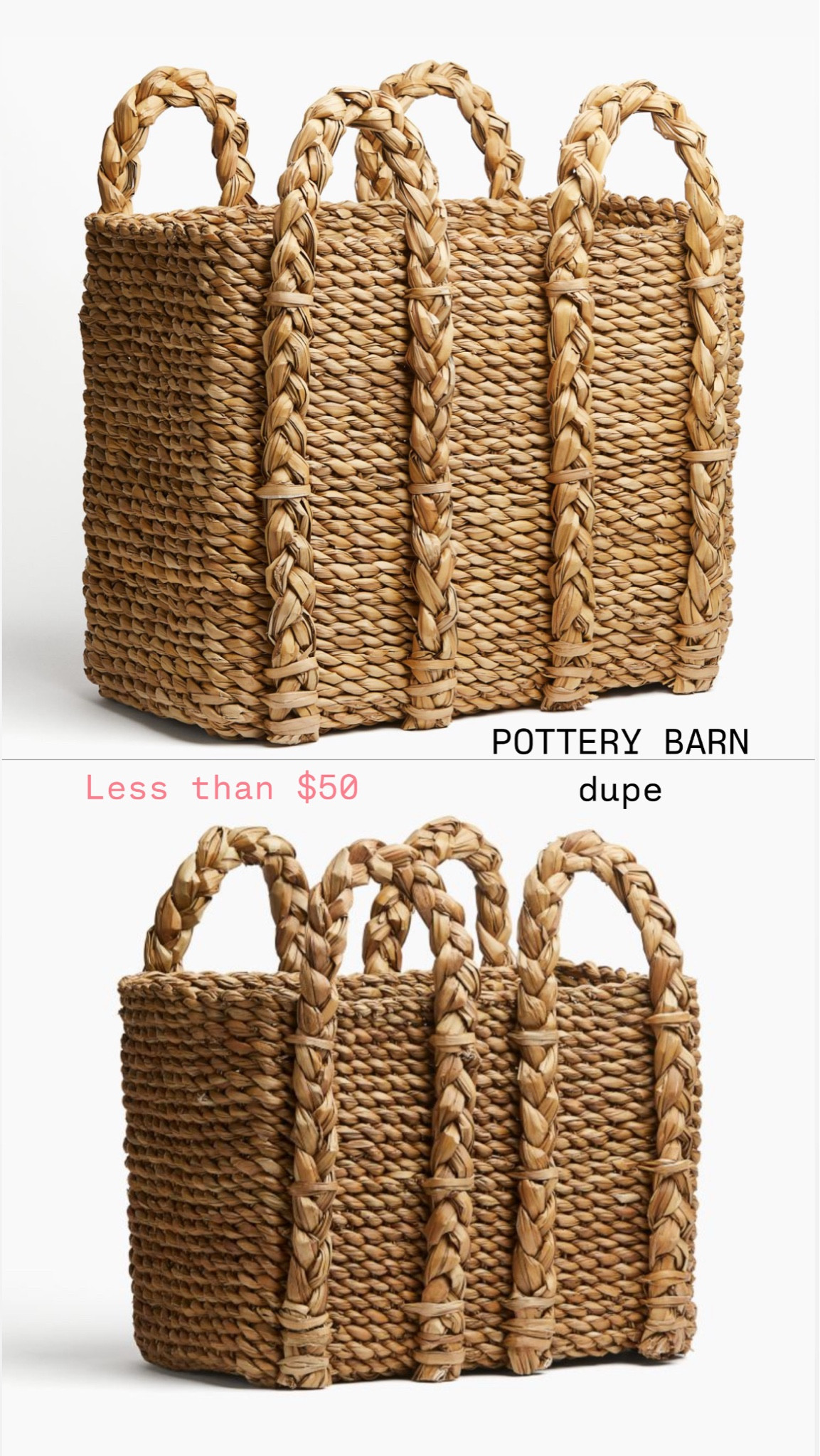 Pottery Barn Viral Storage Basket Dupe 


#LTKHome