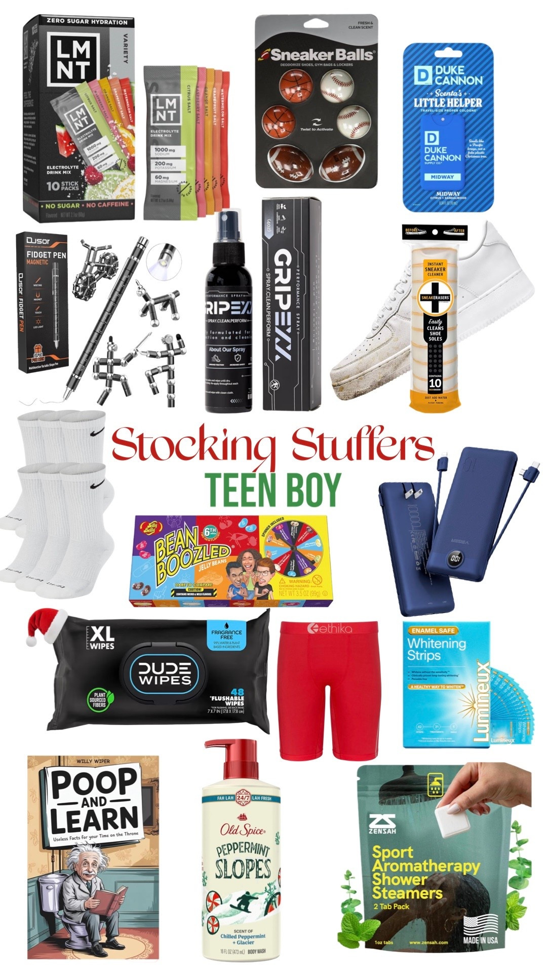 Teen boy stocking stuffers! 

#LTKGiftGuide