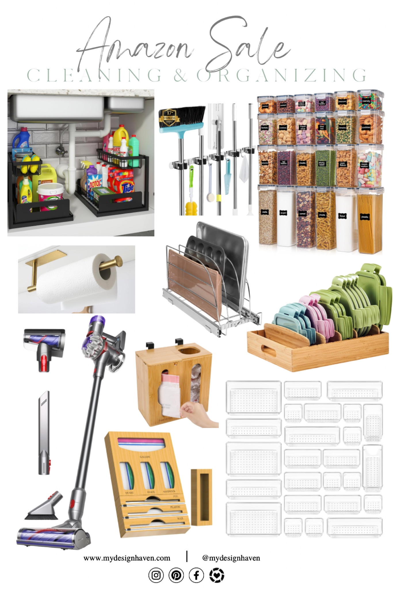Shop some of my favorite Amazon home organizing tools for your home. We are limited on storage space in this house that we currently live in so all the extra organizing gadgets I can find simply go a long long way. We’ve had our shark vacuum for 12 years 🤣 and it’s definitely time for an upgrade! Got my eye on this dyson piece 🤍

#LTKHome #LTKxPrimeDay #LTKSaleAlert