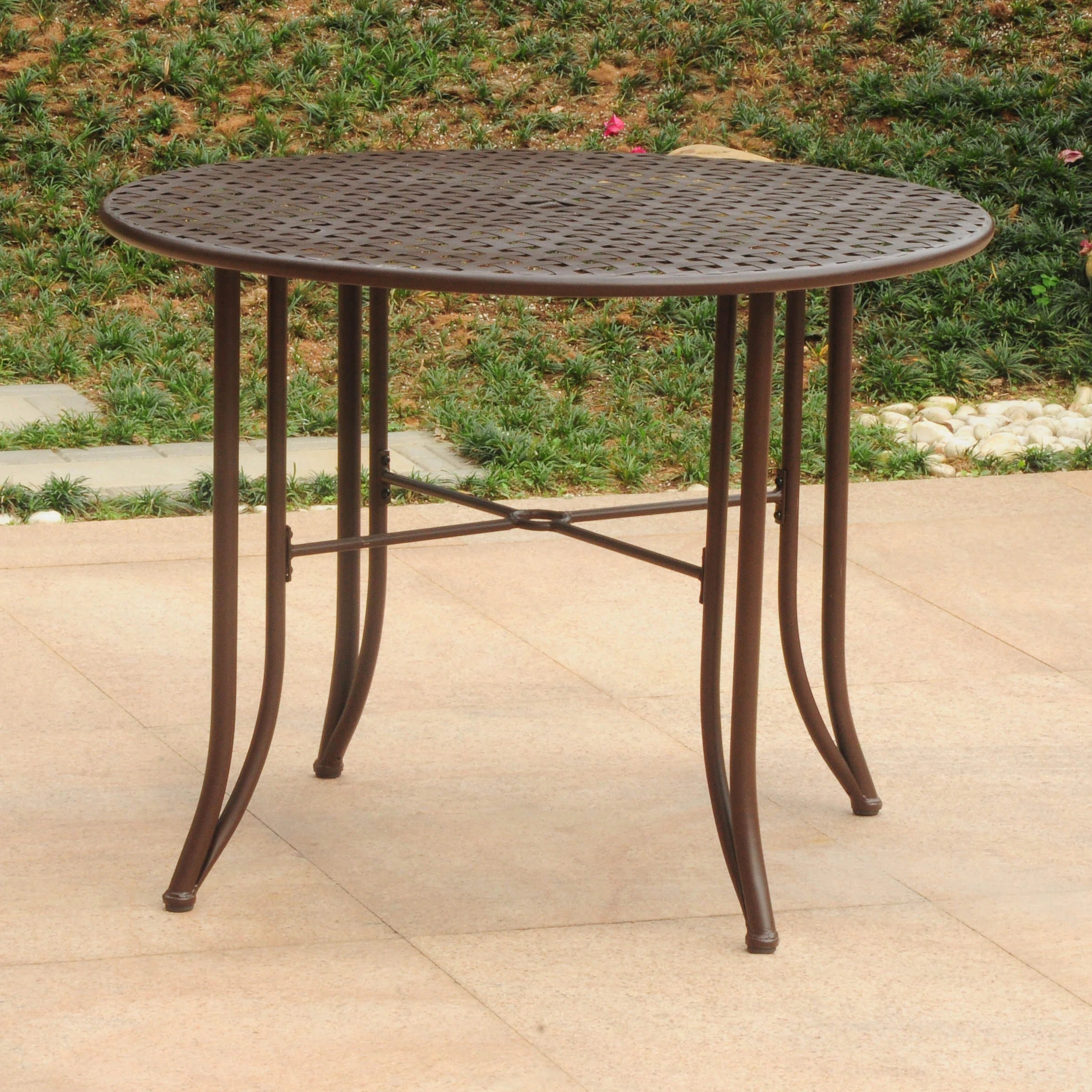 Doric Metal Dining Table | Wayfair | Wayfair North America