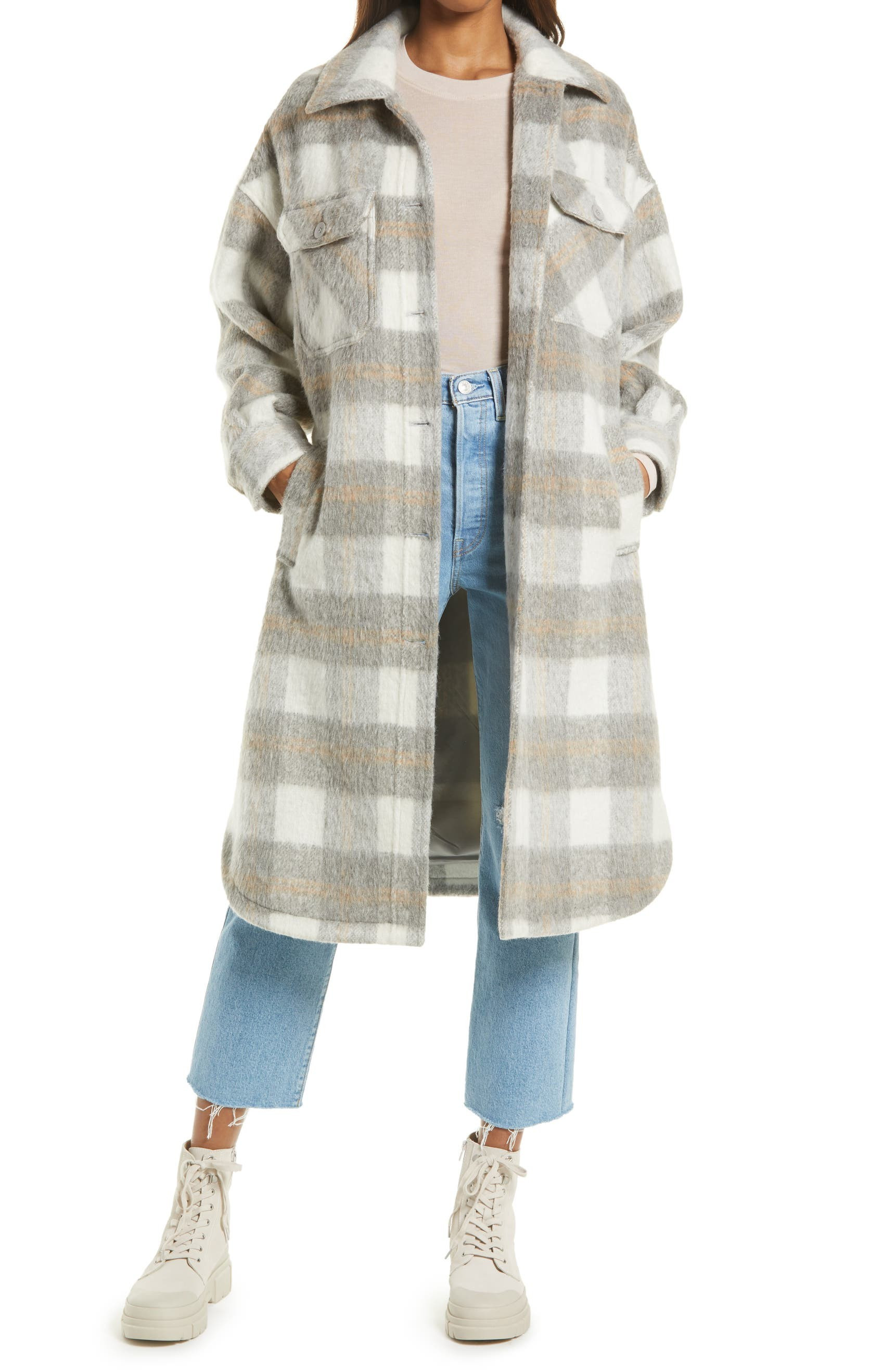Long Wool Shirt Jacket | Nordstrom | Nordstrom
