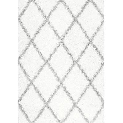 Colona Off-White/White Area Rug Rug Size: Rectangle 4' x 6' | Wayfair North America