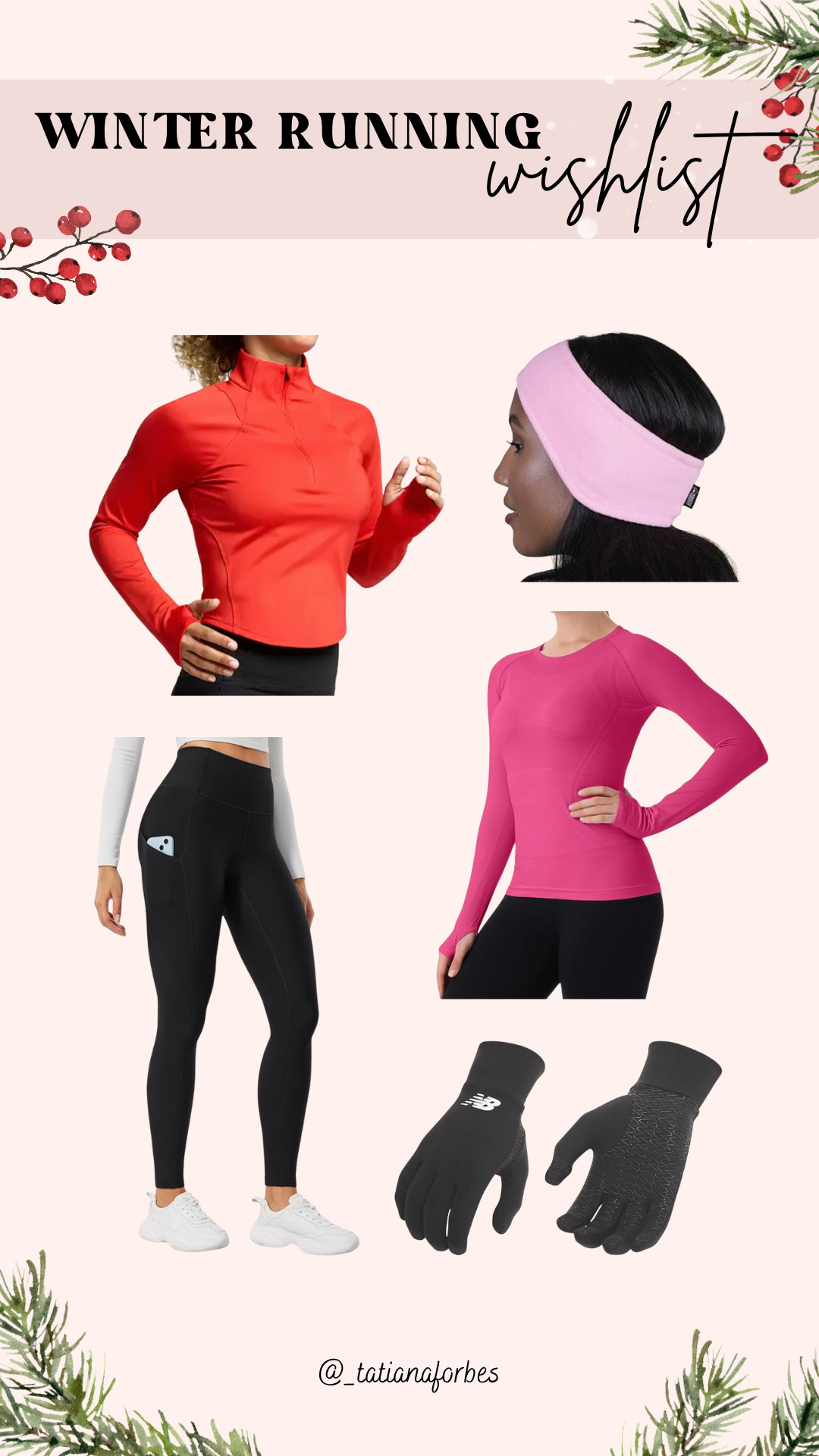 If you’re running through winter this year, you deserve cute layers that actually keep you warm.

I put together my Winter Running Wishlist. Thermal tops, ear warmers, gloves, and leggings that don’t quit when the temps drop. Perfect for gifting season too (or for building your own cold-weather kit).

Linked them all here, plus a couple of similar great finds! 

 

#LTKGiftGuide #LTKCyberWeek #LTKActive