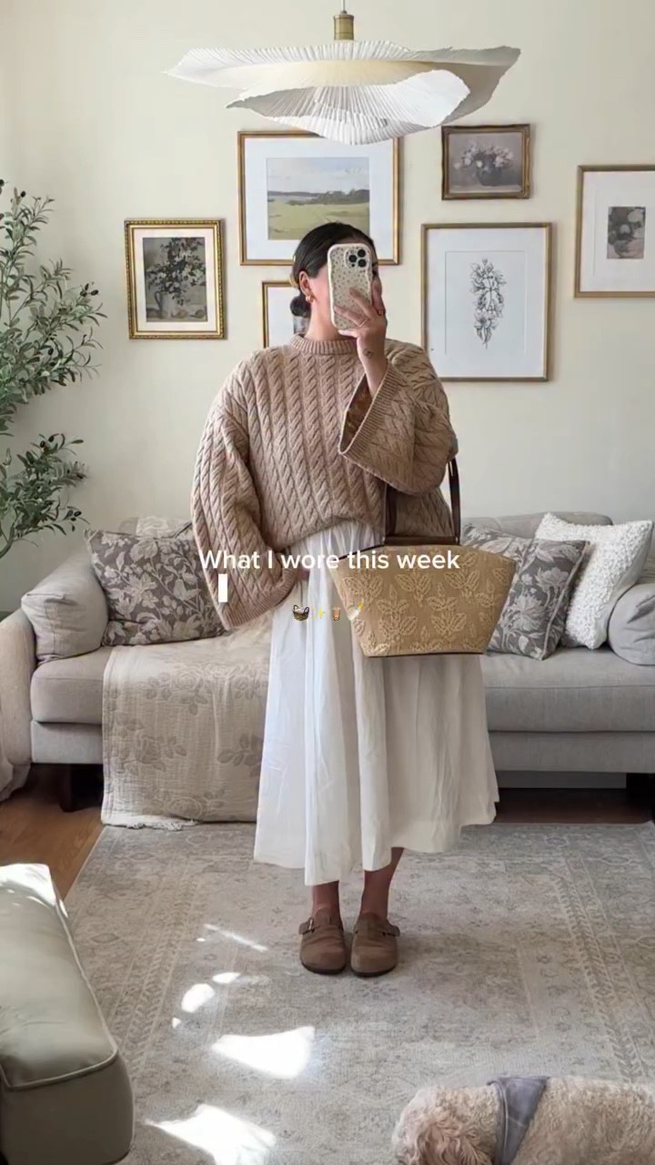 What I’ve wore this week 3 months postpartum ✨🍼

Postpartum outfits - midsize girl - postpartum style - spring outfits - midsize outfits