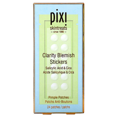 Pixi Beauty, Skintreats, Clarity Blemish Stickers, 24 Patches | iHerb
