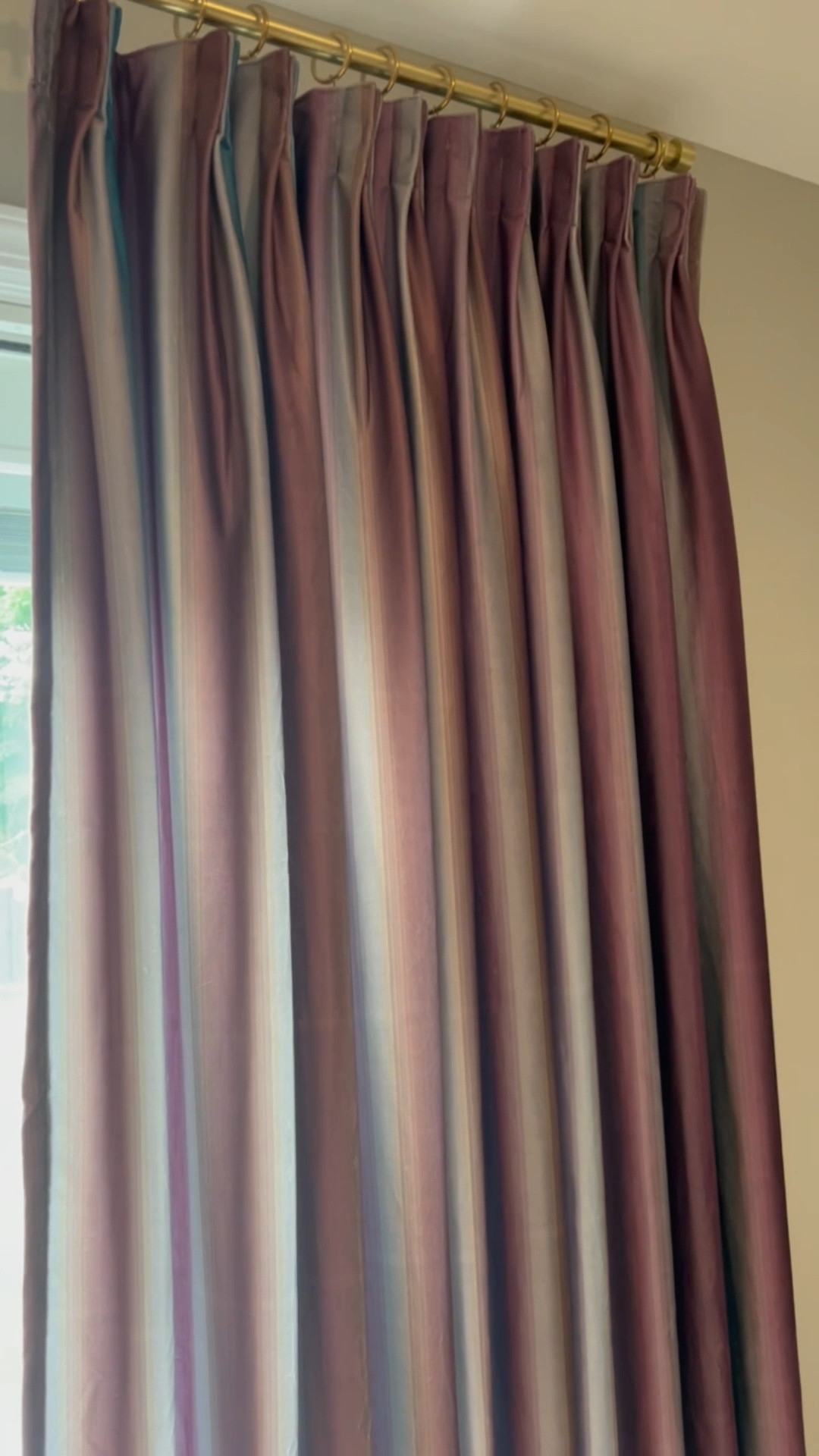 ✨ use code MEGBLASI to save 15%🩷

From drab to fab - Amy Switzer x TWOPAGES Printed Velvet Pleated curtains in Stripe Stria Spicey Aqua (AY7). 

The drama that these gorgeous window treatments give the space is 🤌🏼🤌🏼

#twopages #twopagescurtains #twopageswindowtreatments

#LTKHome