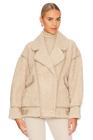 Badu Jacket in Beige | Revolve Clothing (Global)