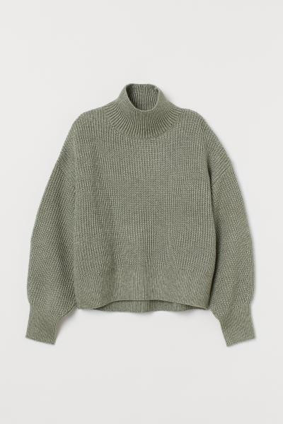 Balloon-sleeved Sweater | H&M (US + CA)