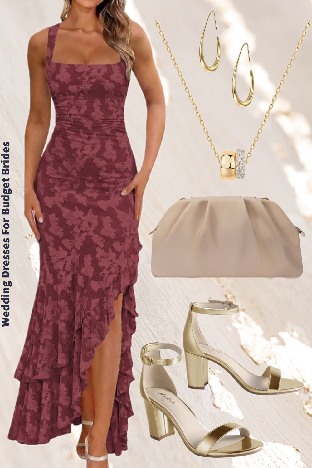 Fall wedding floral maxi dress under $100. Wedding guest dress and accessories on Amazon.

#LTKootd #LTKSeasonal #LTKWedding