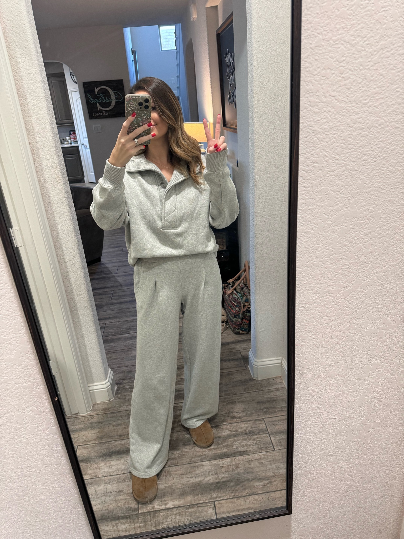 My fave lounge set is on sale today!! Size down if in between sizes, runs really oversized!! I’m in a small in both top & bottom. 

#LTKActive #LTKGiftGuide #LTKSaleAlert