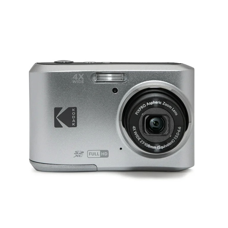 KODAK PIXPRO FZ45-SL (Silver) 4X Optical Friendly Zoom Digital Camera | Walmart (US)