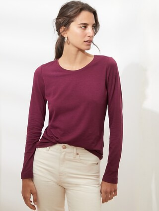Timeless Crew-Neck T-Shirt | Banana Republic Factory