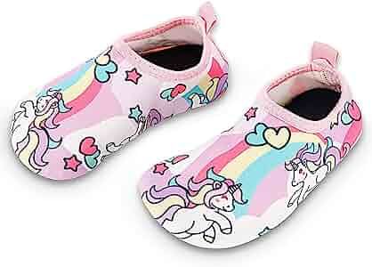 Bigib Toddler Kids Swim Water Shoes Quick Dry Non-Slip Water Skin Barefoot Sports Shoes Aqua Soc... | Amazon (US)