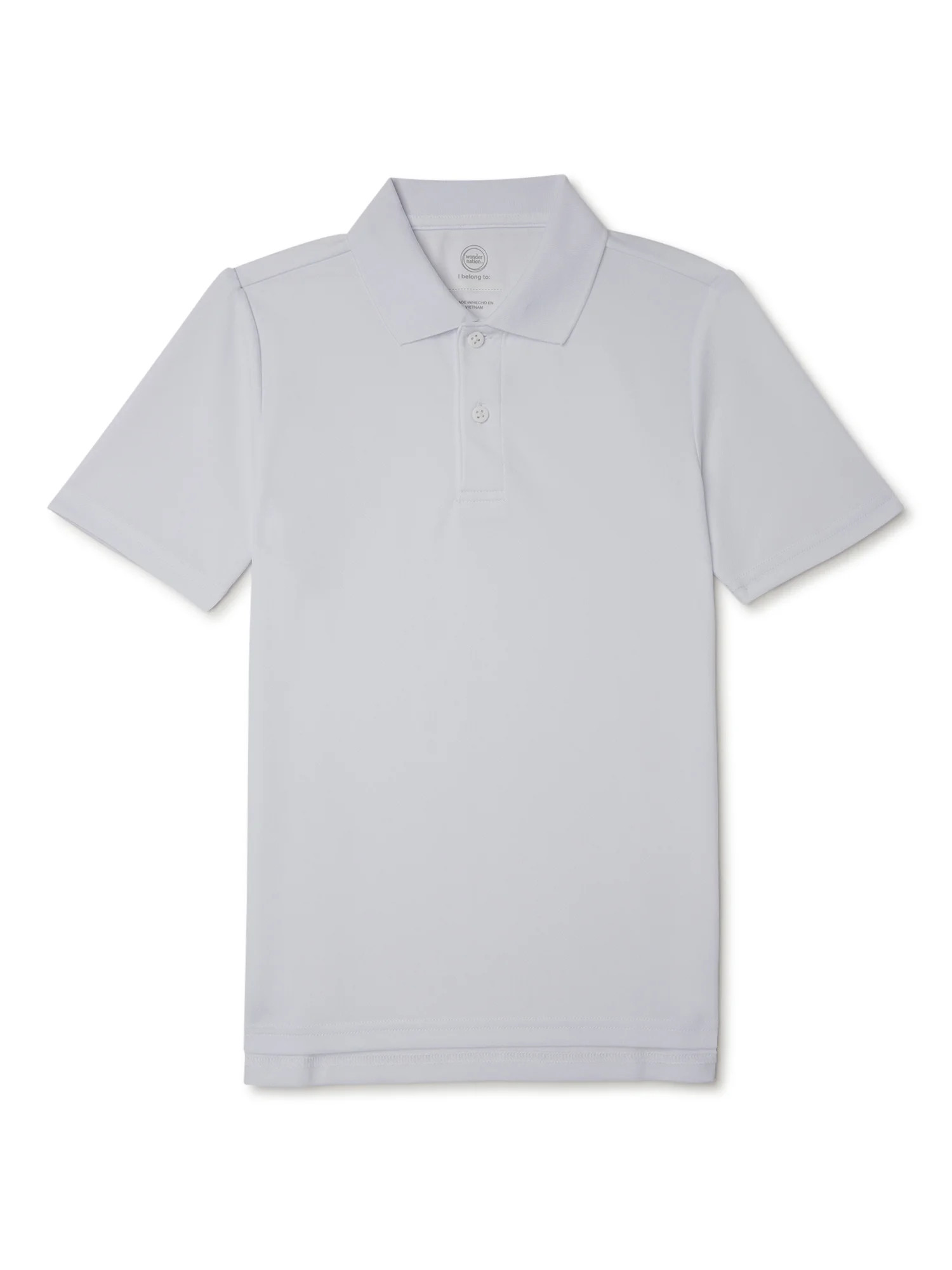 Wonder Nation Boys Short Sleeve Performance Polo, Sizes XS-XXL | Walmart (US)