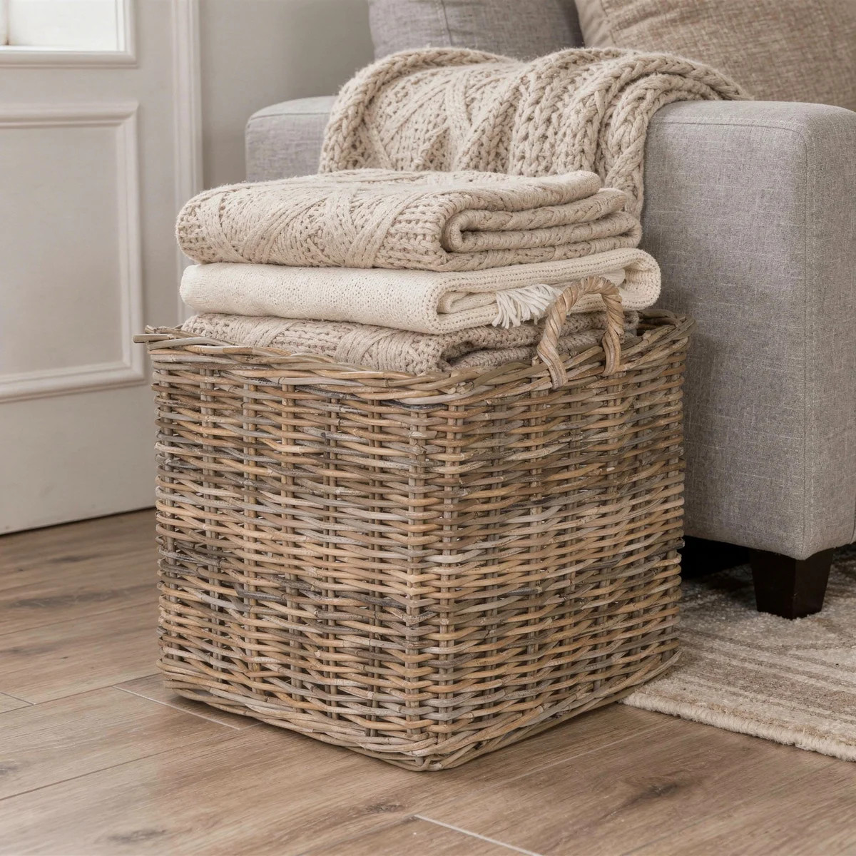 Beachcrest Home™ Ayriauna Wicker Decorative Basket | Wayfair North America