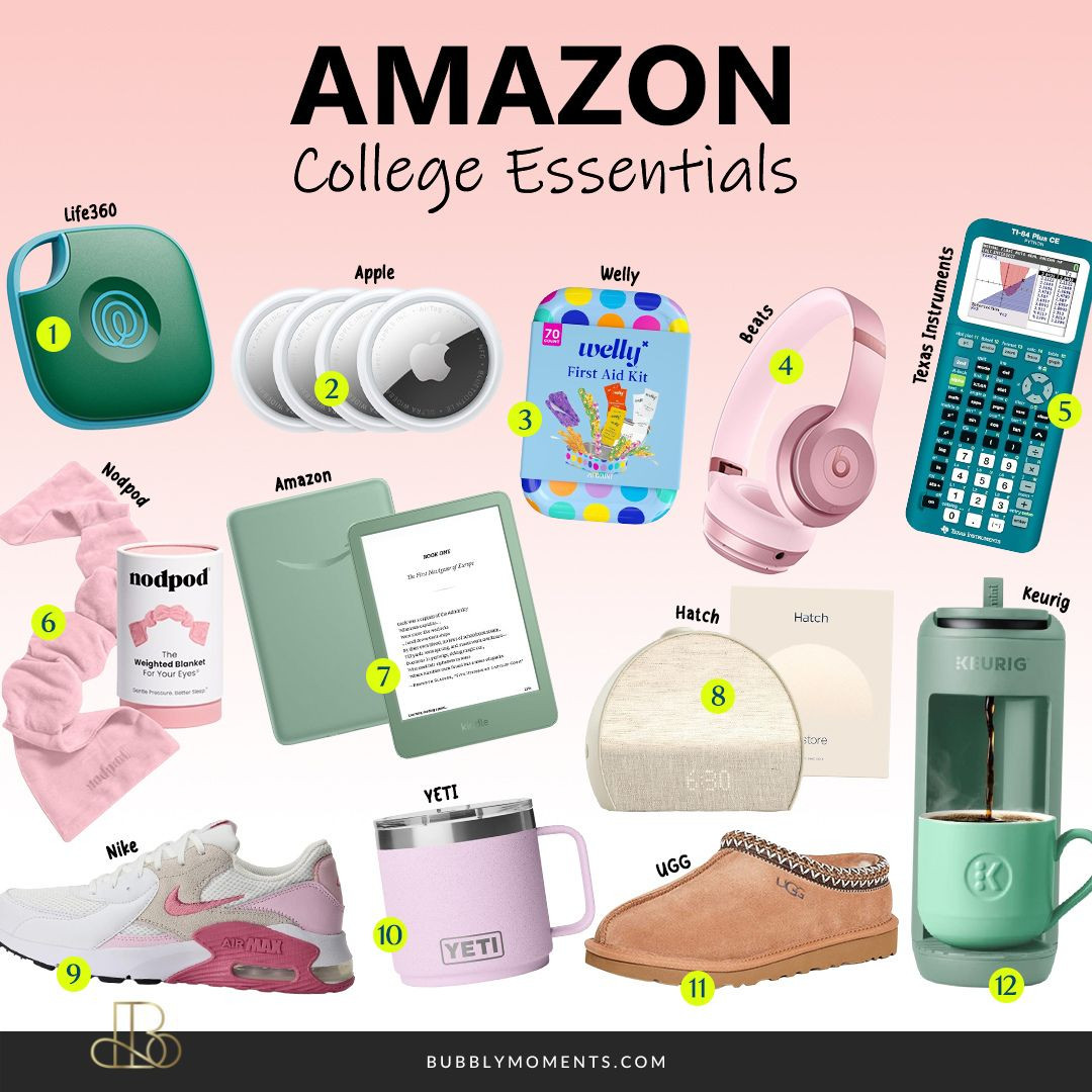 🎓 Getting ready for college? Check out these college essentials from Amazon that can help make student life easier. From dorm room basics and study supplies to everyday must-haves, these finds are perfect for staying organized and prepared throughout the school year. Whether you're a freshman or returning student, you'll find helpful items for campus life, studying, and your daily routine. Save this post for later and browse these college favorites!
#LTKFinds #LTKStyle #LTKSeasonal #CollegeEssentials #BackToSchool #CollegeLife #StudentLife #DormRoom #StudyEssentials #SchoolSupplies #CampusLife #AmazonFinds #AmazonFavorites #DormDecor #Organization #Productivity #CollegeMustHaves #UniversityLife #SchoolReady  

 