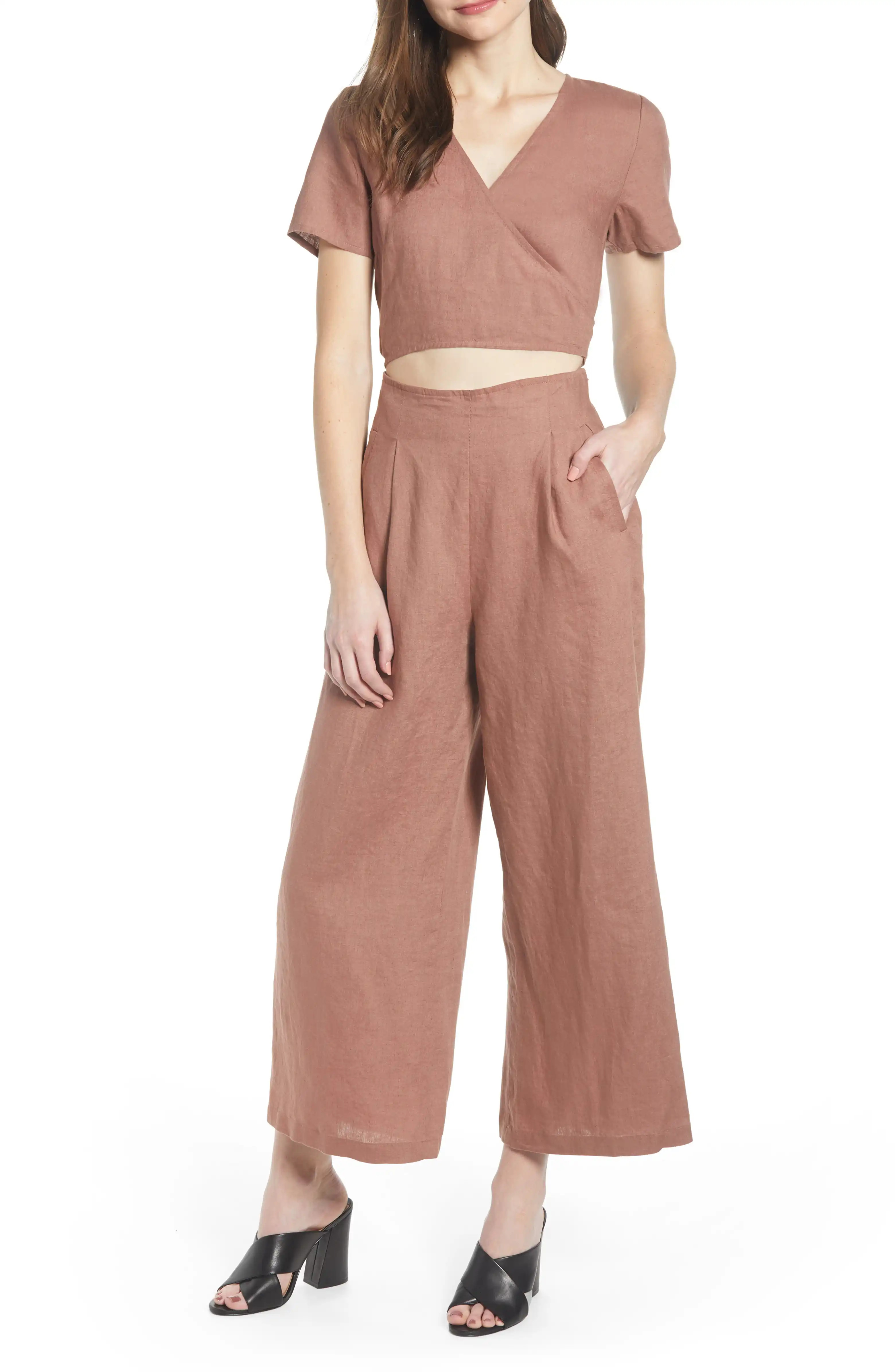 Linen Jumpsuit | Nordstrom