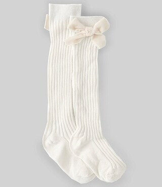 Starting Out Baby Girls Velvet Bow Knee High Socks | Dillard's | Dillard's