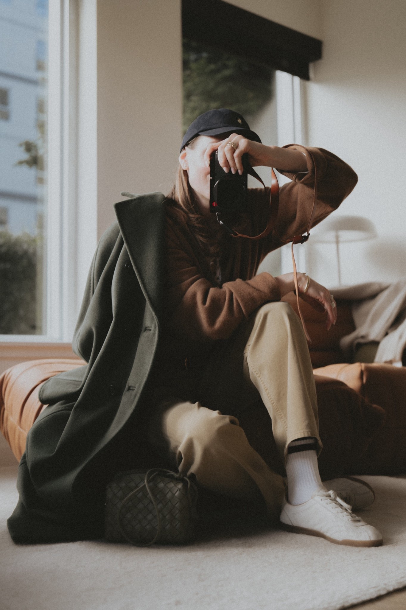 Chilly weather back here in the PNW: chino pants + cashmere cardigan + low profile sneakers. 
Coat: Max Mara Madame 
Hat: Ralph Lauren 
Bag: Bottega Veneta camera mini loop bag
Cardigan: @guestinresidence everywhere cardigan 
Pants: Citizens of humanity 
Sneakerinas: massimo dutti

#LTKootd #LTKSeasonal #LTKmomlife