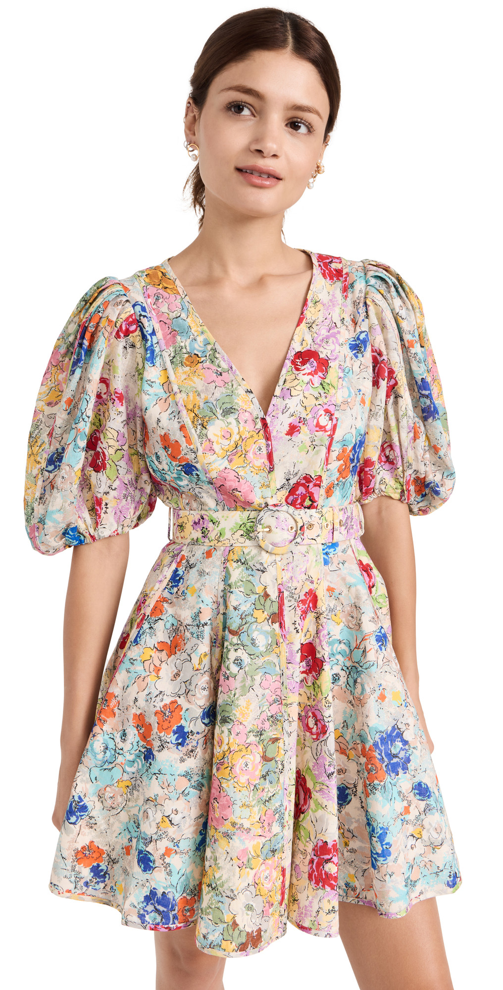 Zimmermann Clover Panelled Mini Dress | Shopbop