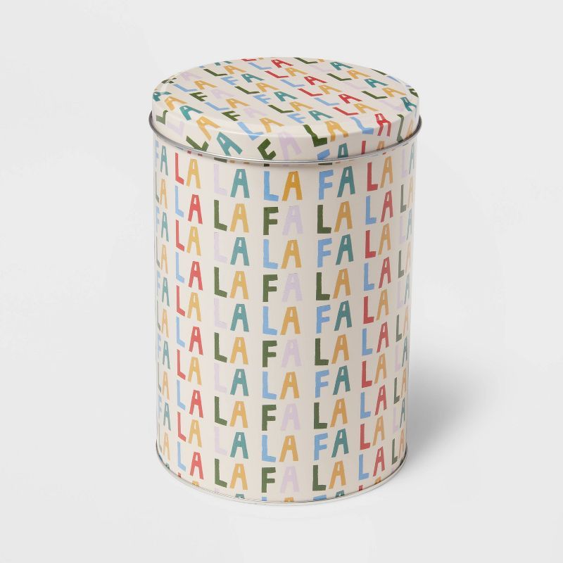 Tall Falalalala Tin - Wondershop&#8482; | Target