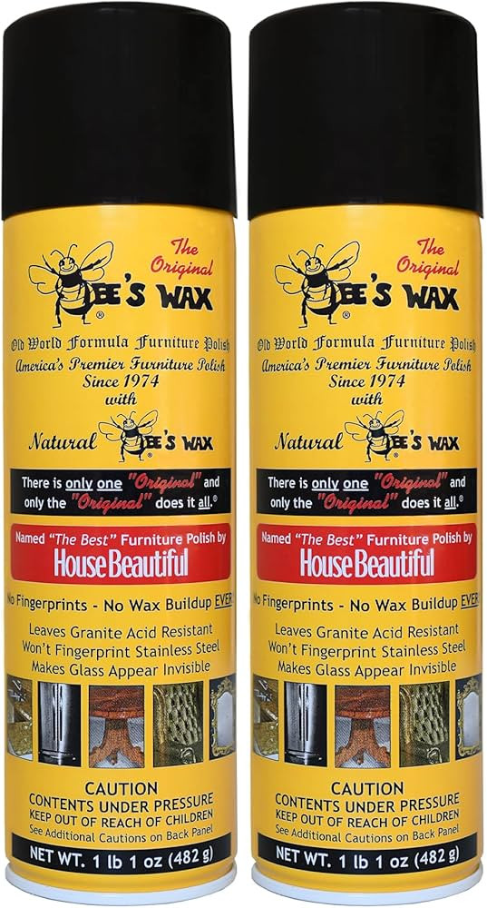 The Original Bee's Wax Old World Formula Furniture Polish - 2 Pack | Amazon (US)