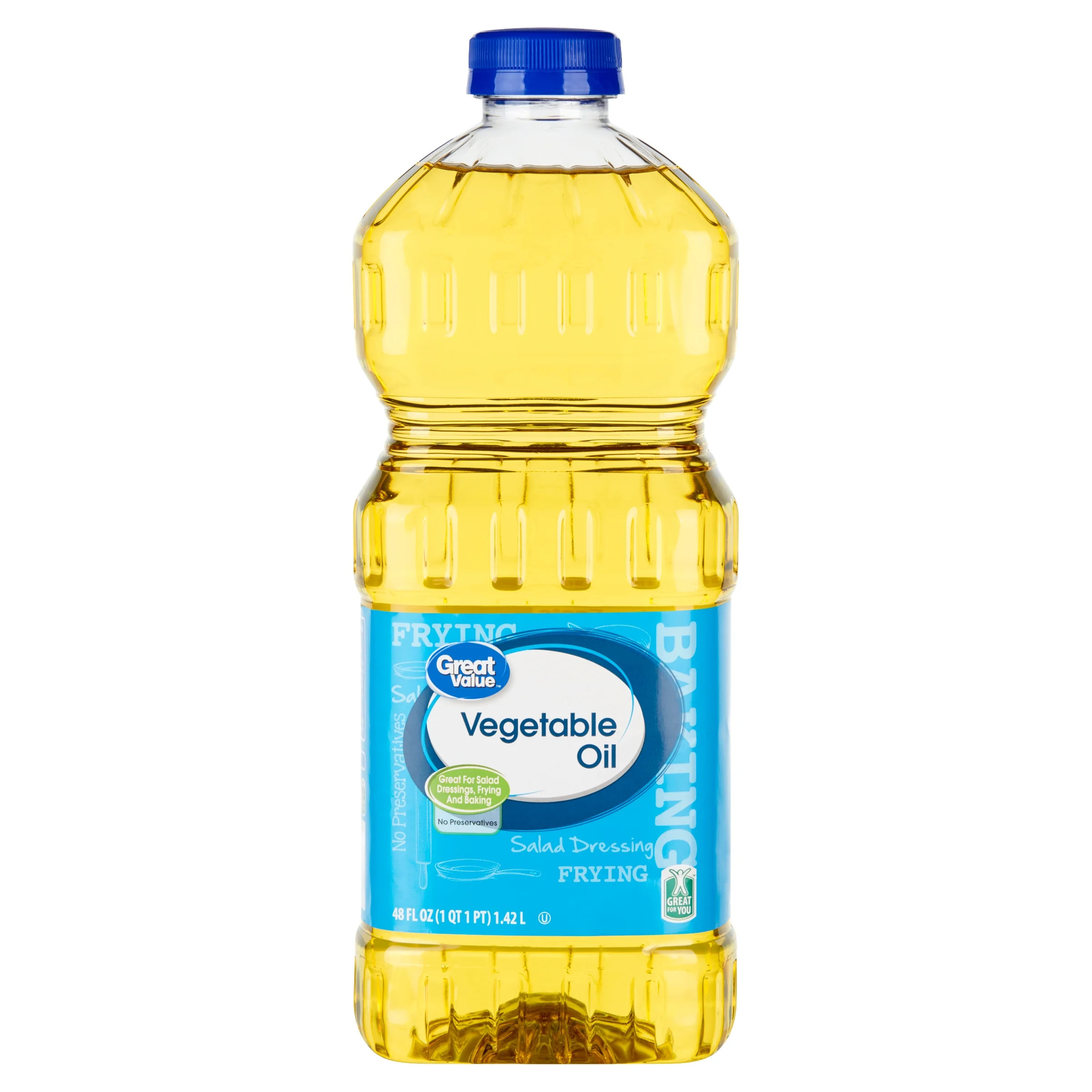 Great Value Vegetable Oil, 48 fl oz - Walmart.com | Walmart (US)