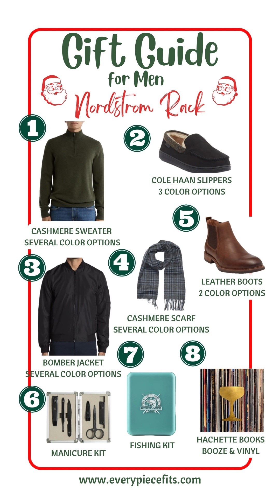 Holiday Gift Ideas for Him 🎁

All Nordstrom Rack items linked are up to 69% off! I’ve also linked other gifts ideas from Amazon and Old Navy. There’s lots of sales!

#everypiecefits

Gift guide
Gifts for him
Christmas gifts
Holiday gifts 
Gifting 
Sweater
Cashmere 
Boots
Scarf
Slippers

#LTKSaleAlert #LTKGiftGuide #LTKHoliday