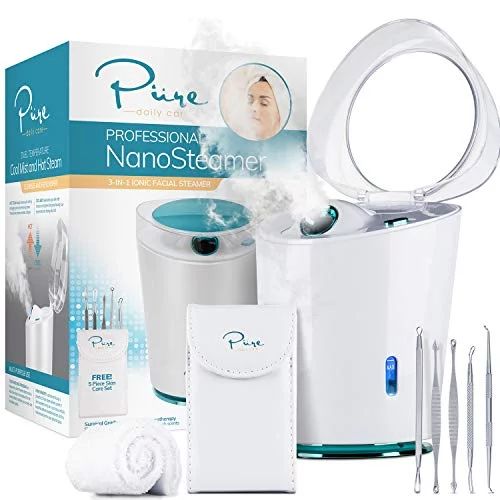 NanoSteamer PRO - Professional 4-in-1 Nano Ionic Facial Steamer for Spas - 30 Min Steam Time - Hu... | Walmart (US)