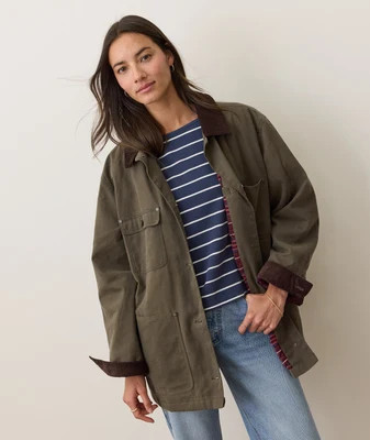 Riley Waxed Barn Jacket | Marine Layer
