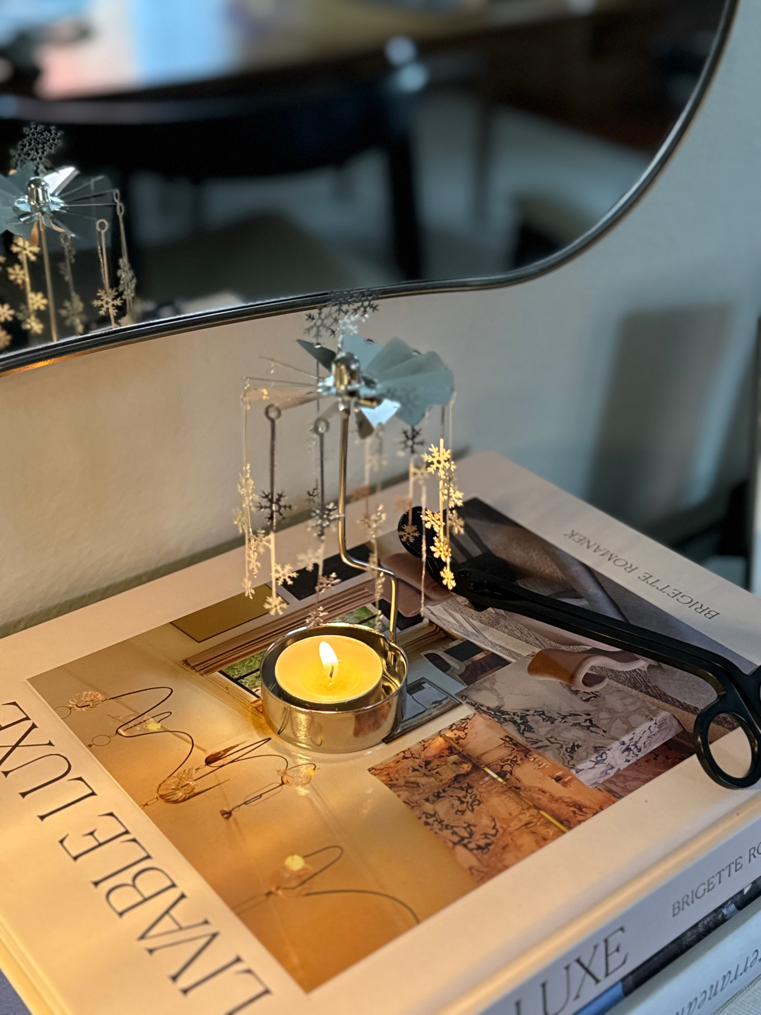 Lighting my anglaspel and wishing for snow ❄️ 

#LTKHome #LTKHoliday #LTKFindsUnder50