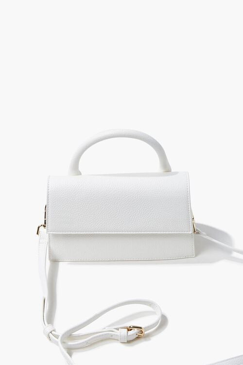 Structured Flap-Top Crossbody Bag | Forever 21 (US)