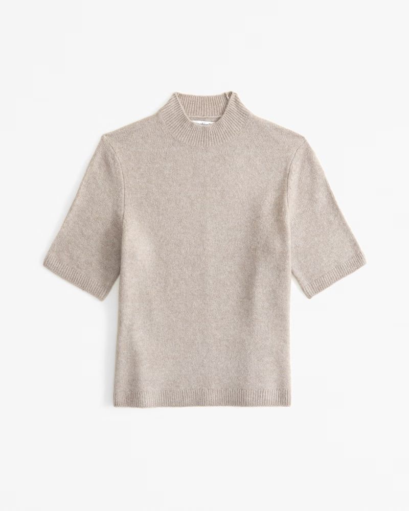 Skimming Mockneck Sweater Tee | Abercrombie & Fitch (US)